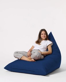 Pufe de Jardim Pyramid Big Bed – Azul Escuro – 145x35x90 cm | Tribo Ho