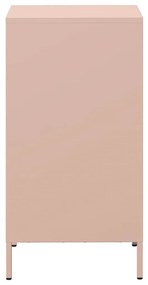 Aparador 35x39x73,5 cm aço laminado a frio rosa