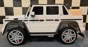 Carro infantil a bateria Mercedes Maybach G650 12V 1 pessoa branca