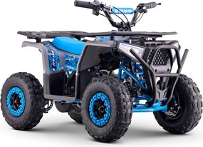 MINI MOTO 4 PARA CRIANÇAS electrica BULL 1000W Azul