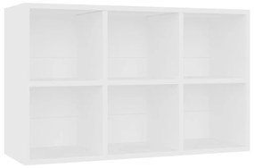 Estante/aparador 66x30x97,8 cm contraplacado branco