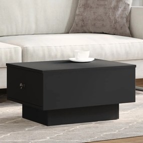 Mesa de centro 60x45x31 cm derivados de madeira preto