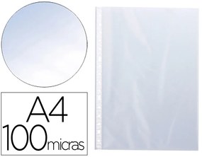 Bolsa Catálogo Q-Connect Din A4 100 Microns Cristal Bolsa de 10 Unidades