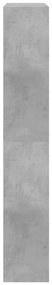 Sapateira 80x21x125,5 cm derivados de madeira cinzento cimento