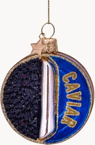 Ornamento de Natal artesanal Caviar Tin Can