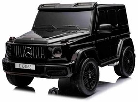 Carro elétrico para crianças Mercedes-Benz G63 AMG 4x4² 2 lugares, Bateria 24V/7Ah, 4 motores 200W, Rodas Borracha com suspensão, Bancos em pele, Cont