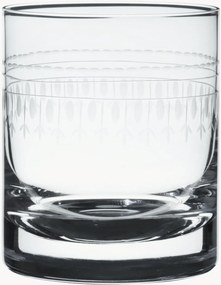 Copos de uísque em cristal artesanal Ovals, conjunto de 2