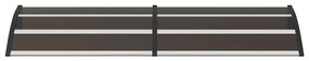 Toldo de porta 200x75 cm PC preto