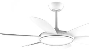 Ventoinha de teto EnergySilence Aero 5200 White Pro de 36 W e 52’’ com motor DC, luz LED, controlo remoto