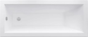 Mexen Cubik banheira retangular 180 x 90 cm com revestimento, branca - 55031809000X
