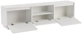 Móvel para TV Vanguard – Branco Natural – 160x42x29,5 cm