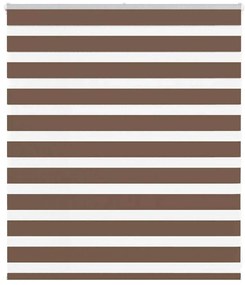 Cortina de zebra 130x100 cm largura do tecido 125,9cm poliéster