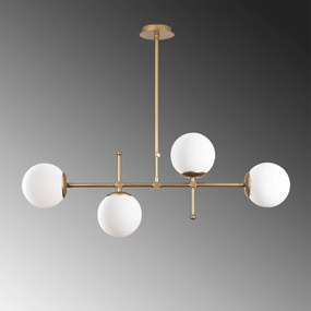 Chandelier Mudoni – Dourado – 108 x 15 cm
