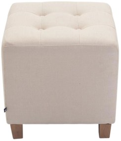 Conjunto de 2 bancos Pharao 46 x 45 x 45 cm Creme