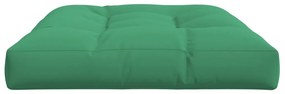 Almofadão para sofá de paletes 120x80x12 cm tecido verde