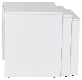 Mesa de Centro "Shp-103-Pp-1" - Design Moderno - Branco