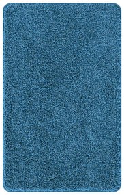 Tapete de Banho Retangular Azul 60x90 cm Polipropileno Antiderrapante