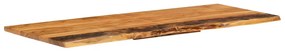 Tampo p/ móvel toucador WC 140x52x2,5 cm madeira acácia maciça