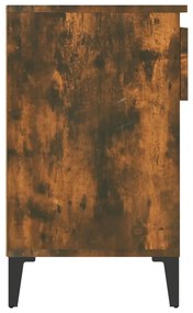 Sapateira 102x36x60 cm derivados de madeira carvalho fumado