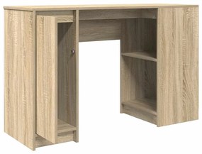 Secretária 120x42x76 cm derivados de madeira carvalho sonoma