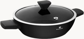 Caçarola baixa antiaderente com tampa Matte Black