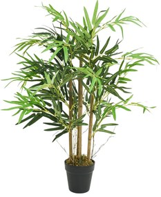Árvore de bambu artificial 500 folhas 80 cm verde