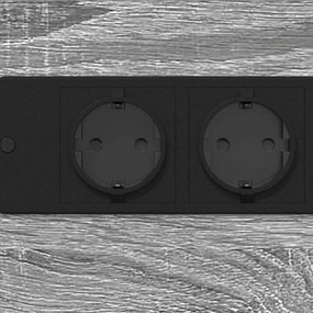 Mesa-de-cabeceira Sonoma cinzento 41.5 x 26 x 60.5 cm