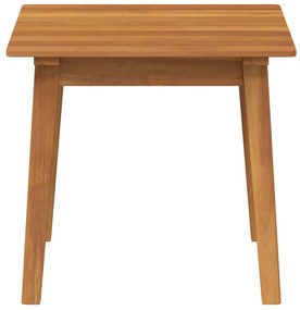 Mesa Lateral 45 x 45 x 40 cm em madeira de acácia sólida