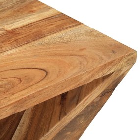 Mesa de apoio 35x35x55 cm madeira de acácia maciça