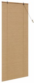 Persianas e Sombras de Janela Marrom Claro 80 x 220 cm Bambu