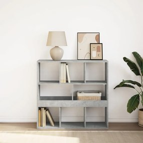 Estante/divisória 100x33x94,5 cm cor cinzento cimento