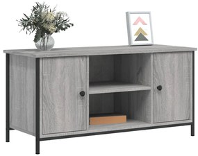 Móvel de TV 100x40x50 cm derivados de madeira cinzento sonoma