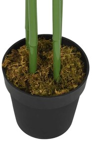 Árvore de bambu artificial 384 folhas 120 cm verde