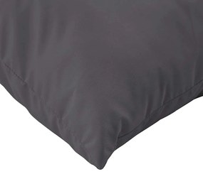Almofadões de paletes 2 pcs tecido oxford antracite