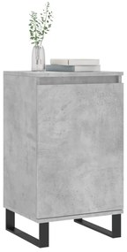Aparadores 2 pcs 40x35x70 cm derivados de madeira cinza cimento