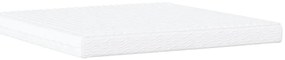 Cama com colchão 200x200 cm couro artificial castanho