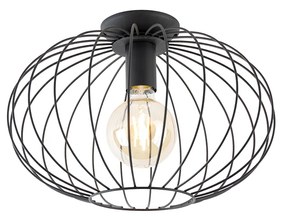 Candeeiro de Teto Inteligente Preto Incl. Wifi G95 - Margarita