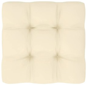 13 pcs conjunto lounge de jardim c/ almofadões pinho maciço