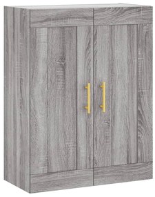 Móveis de parede 2 pcs derivados de madeira cinzento sonoma