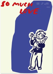 Póster So Much Love Chicken