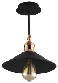 Chandelier Berceste – Preto – 24 cm