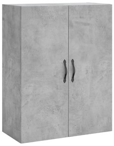 Armário alto 69,5x34x180 cm derivados de madeira cinza cimento