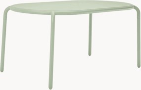 Mesa de jardim oval com orifício para guarda-sol Toní, vários tamanhos