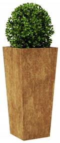 Plantadores de Jardim 2 pcs aço resistente às intempéries