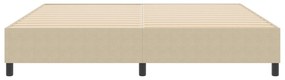 Cama Box Spring vidaXL Verde Claro Cinza 200x200 cm Tecido de Cotelê