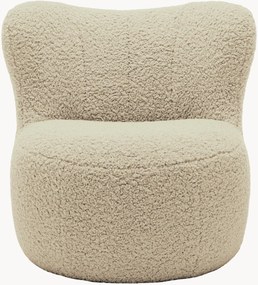 Poltrona em teddy freistil173, bege