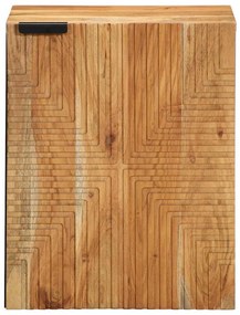 Armário de Banheiro vidaXL Castanho, preto