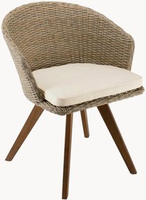 Cadeira de jantar de jardim em madeira de acácia Vick