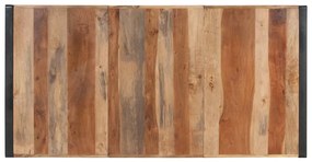 Mesa de jantar 180x90x75 cm madeira maciça