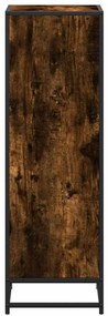 Estante 40x35x107,5 cm derivados de madeira carvalho fumado